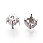 Stainless Steel Sew on Prong Settings, Claw Settings for SS28 Diamond Shape Rhinestone
