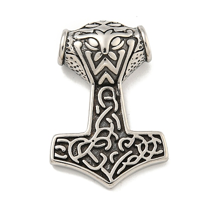 316 хирургические подвески из нержавеющей стали, амулет молота Тора