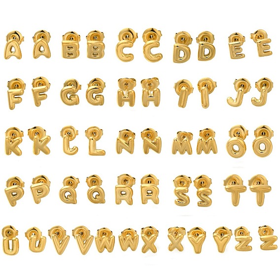 304 из нержавеющей стали серьги, реальный 14 k позолоченный, ионное покрытие (ip)