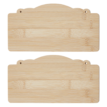 Бамбуковая дверная табличка, дверные украшения