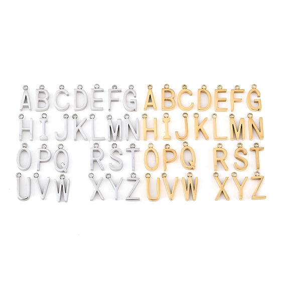 304 подвески из нержавеющей стали, буквенное очарование