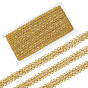 Polyester Braided Lace Trim, Sewing Centipede Lace Ribbon, for Clothes Accessories and Curtains Accessories