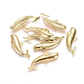 Alloy Pendants, Lead Free & Nickel Free & Cadmium Free, Fish