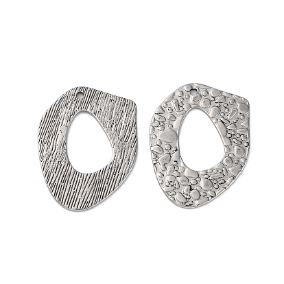 304 подвески из нержавеющей стали, , шарм неправильной овальной формы