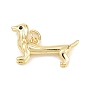 Латунь эмаль подвески, собака прелести, долговечный, стойки покрытие, без свинца и без кадмия