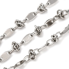 304 узел из нержавеющей стали с овальными звеньями цепи, несварные