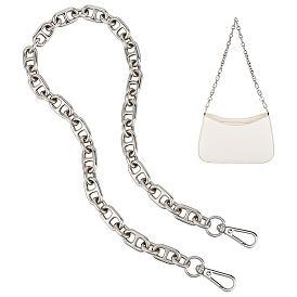 Цепи из сплава с овальными звеньями цепи для сумок, замена цепочки для кошелька