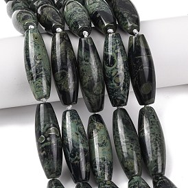 Натуральные пряди камбабы из яшмы, рис