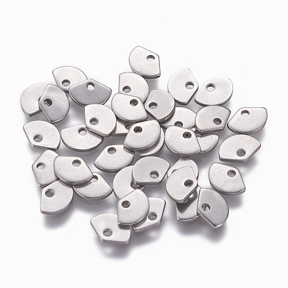 304 Stainless Steel Charms, Fan