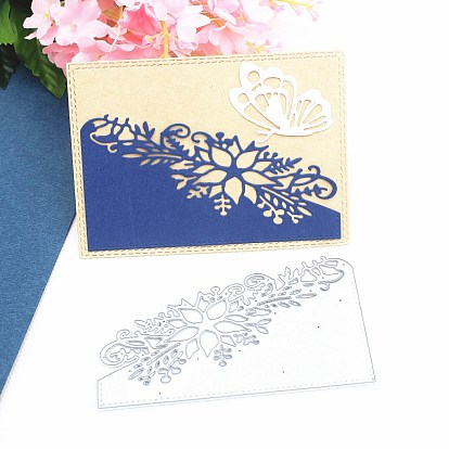 Flower Carbon Steel Cutting Dies Stencils, for DIY Scrapbooking, Photo Album, Decorative Embossing Paper Card