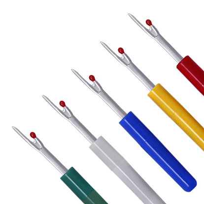 Plastic Handle Seam Ripper Set, with Steel Fork