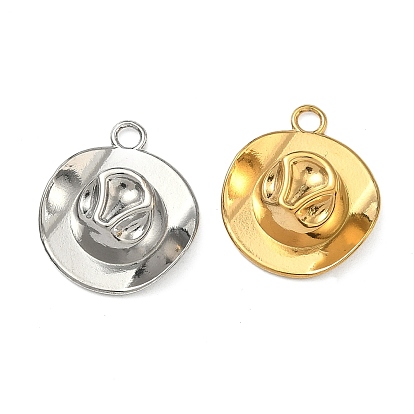 304 подвески из нержавеющей стали, очарование ковбойской шляпы