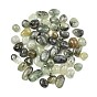 Натуральные бусины из пренита высшего сорта, обваленные камни, нет отверстий / незавершенного, самородки