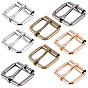 8Pcs 4 Colors Roller Buckles for Bag Strap Connector