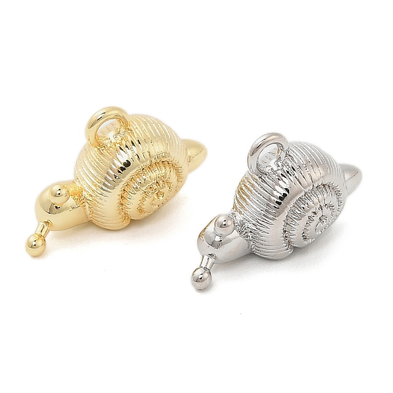 Латунные подвески, улитка прелести