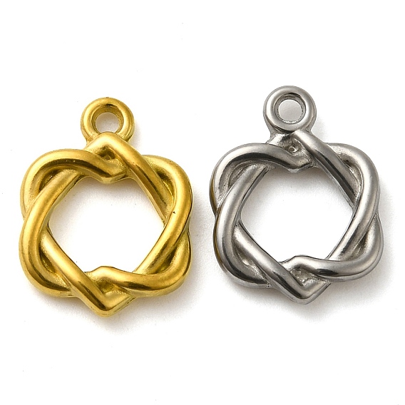 Ионное покрытие (ip) 304 подвески из нержавеющей стали, шарма сердца