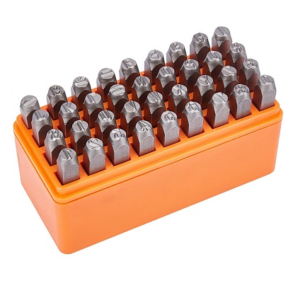 Стальные марки, включая букву a ~ z и цифру