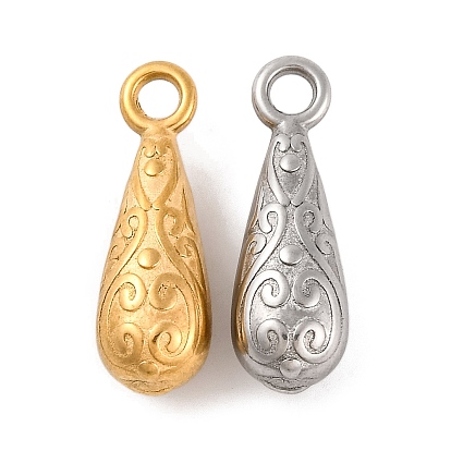 304 подвески из нержавеющей стали, очарование слезы