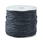 23M Waxed Cotton Cords, Multi-Ply Round Cord, Macrame Artisan String for Jewelry Making, with Plastic Spools