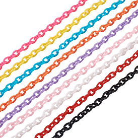 ABS пластиковые кабельные цепи, овальные