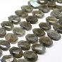 Natural Labradorite Beads Strands, Faceted, Rectangle