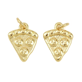 Латунные подвески, пицца прелести, с целью перехода в кольце