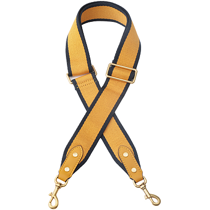 Полиэстер регулируемые длинные ремни для сумок через плечо, ремешок для сброса давления, с поворотным рым-болтом карабин