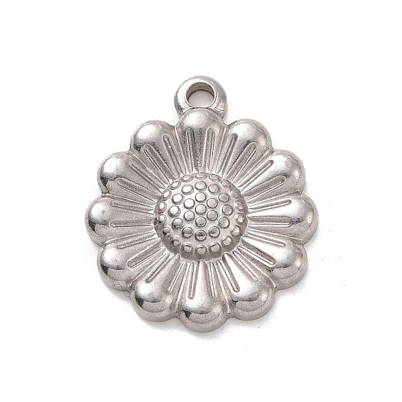 304 подвески из нержавеющей стали, цветок