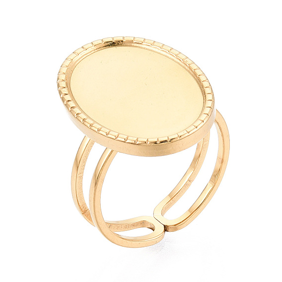 Регулируемые 304 кольцевые компоненты из нержавеющей стали, настройки овальных колец, ионное покрытие (ip)