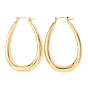 Ion Plating(IP) 304 Stainless Steel Stud Earrings, Teardrop, Hoop Earrings for Women