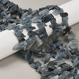 Натуральный кианитовые бисер пряди, самородки, Топ пробуренной