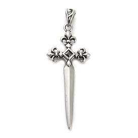 316 хирургическая нержавеющая сталь с подвесками из кубического циркония, крест прелести