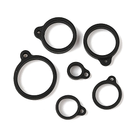 60шт 6 стили силиконовый кулон, для изготовления электронных стилусов и зажигалок, кольцо