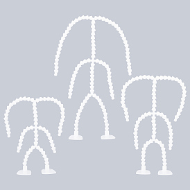 3шт 3 стили пластиковая фигурка подвижный скелет, принадлежности для изготовления кукол