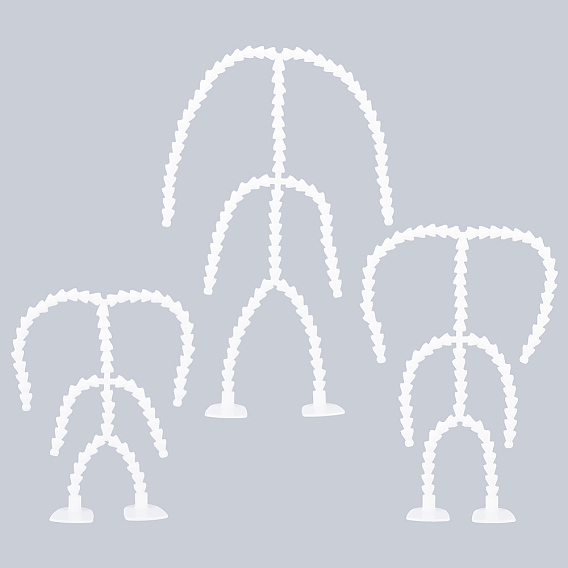 3шт 3 стили пластиковая фигурка подвижный скелет, принадлежности для изготовления кукол