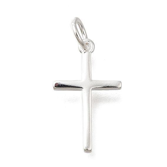 925 стерлингов серебряные подвески, религия крест прелести, с прыжковых колец