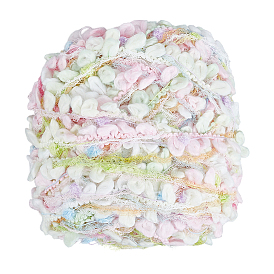 Полиэфирная пряжа, для вязания спицами и крючком