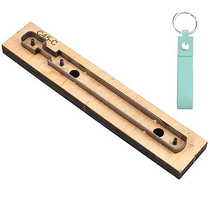 Пресс-форма для высечки кожи из дерева и углеродистой стали, инструмент для работы с кожей