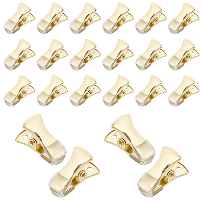 35шт. зажимы типа «крокодил» из сплава, держатели удостоверений личности, шнурки одежда очки аксессуары, мини-пружинный зажим