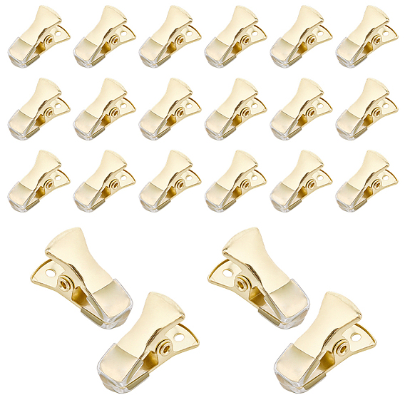 35шт. зажимы типа «крокодил» из сплава, держатели удостоверений личности, шнурки одежда очки аксессуары, мини-пружинный зажим