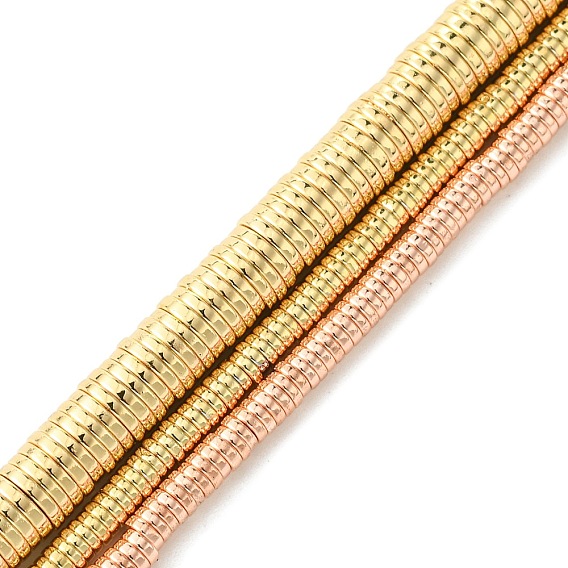 Гальванические нити из синтетических немагнитных гематитовых бусин, диск, Heishi бусы