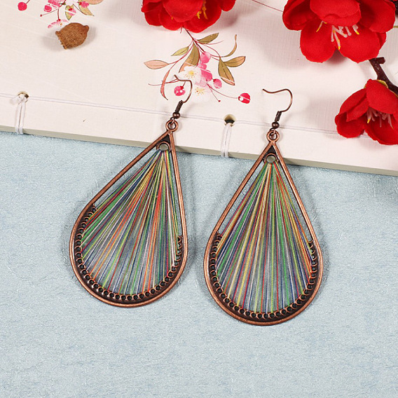 Boho Geometric Statement Earrings for Women - Ethnic Style Ear Cuffs with Bold Design and Trendy Appeal