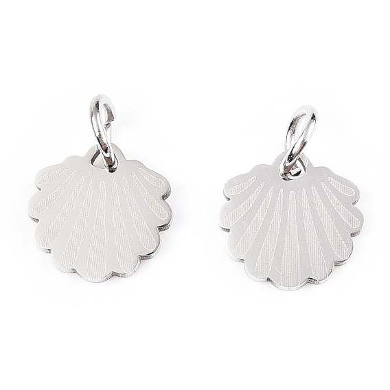 201 прелести нержавеющей стали, для изготовления ювелирных изделий DIY, с прыжковых колец, оболочка