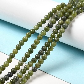 Natural Taiwan Jade Beads Strands, Round