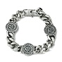 304 Stainless Steel Sailing Knot Cuban Link Chains for Women Men