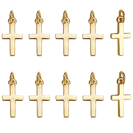 Латунные подвески, с целью перехода в кольце, крестик