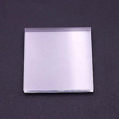 Подложка из акрилового листа, глиняный инструмент, квадратный