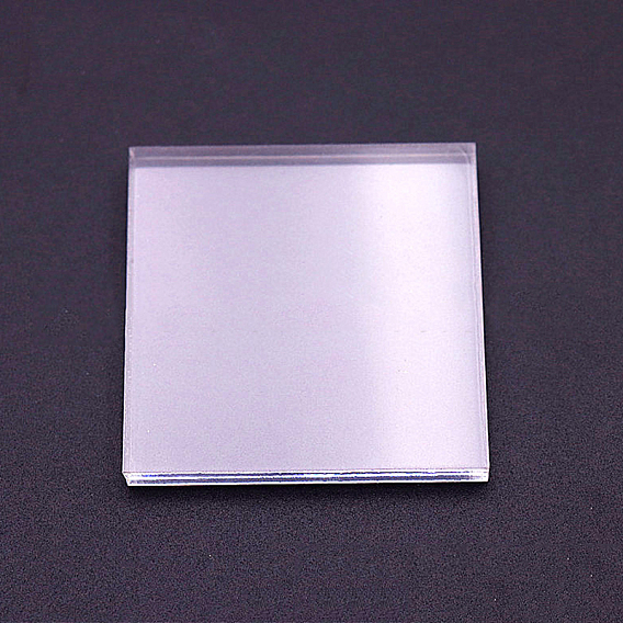 Подложка из акрилового листа, глиняный инструмент, квадратный