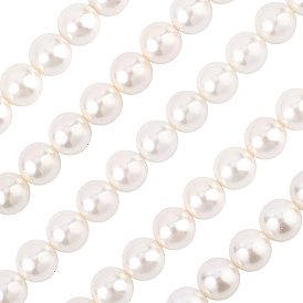 1 нити AB цветные нити из круглых бусин из ракушек и жемчуга