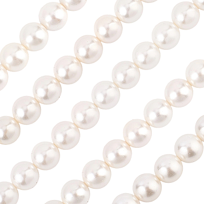 1 нити AB цветные нити из круглых бусин из ракушек и жемчуга